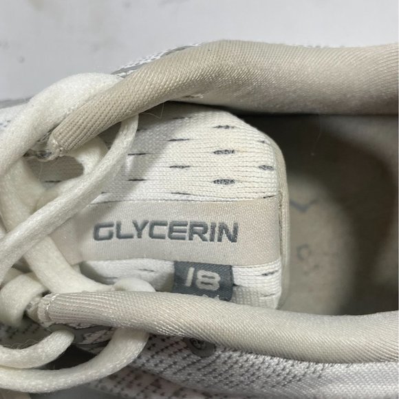 Brooks Womens Glycerin 19 Sneakers 7.5 White - Picture 7 of 10